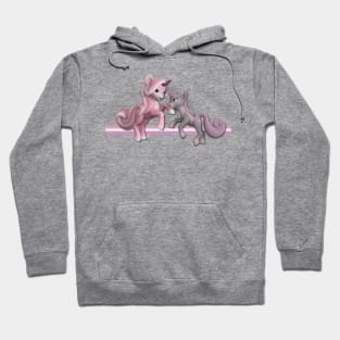 Pink Unicorn mom and Baby Hoodie